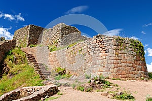 South America, Pisaq Inca ruins, Peru, Sacred Valley,