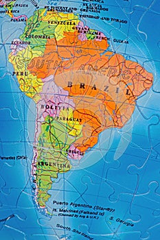 South America puzzle