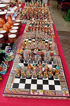 South America traditional crafts gift shop, Peru