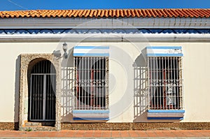 South America, Venezuela, View on the colonial Coro city