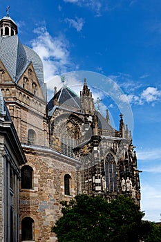 South apse Dom Cathedral Aachen, Germany photo