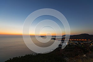 South Attica coastline, Greece