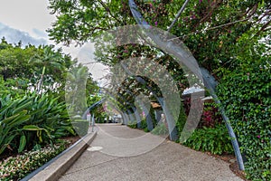 South Bank Parklands in Brisbane.