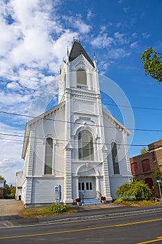 South Baptist Church in Laconia, New Hampshire, USA photo