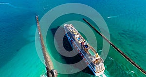 South Beach, Miami Beach. Florida. Aerial view.