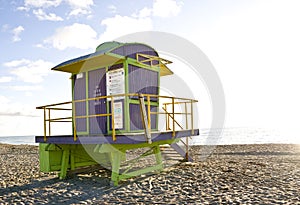 South Beach Miami Lifeguard station