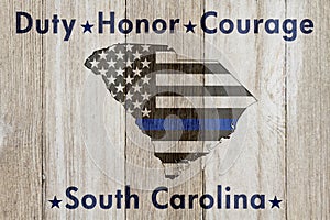 South Carolina Duty Honor and Courage message