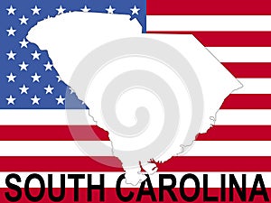 South Carolina on flag