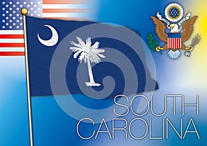 South carolina flag