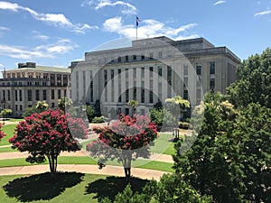 South Carolina State Offices Building on the Grounds of the State House in Columbia