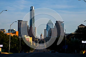 South Congress Avenue Austin Texas State Capitol View