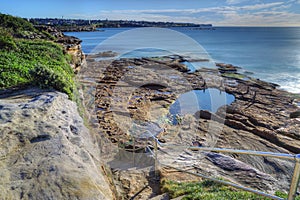 South Coogee views looking north towards Eastern suburbs Sydney photo