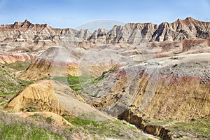 South Dakota Badlands Landscape