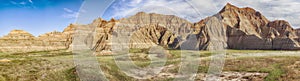 South Dakota Badlands Panorama photo