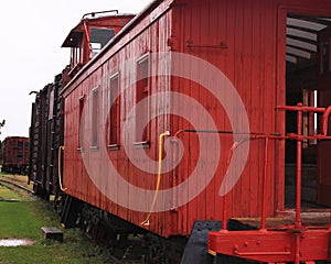 South Dakota Frontier railroad caboose