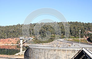 South Dandalup Dam and surrounding bushland