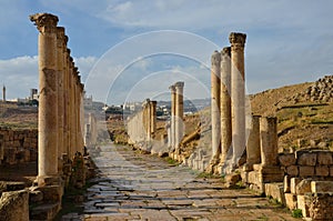 South Decumanus, Jerash photo