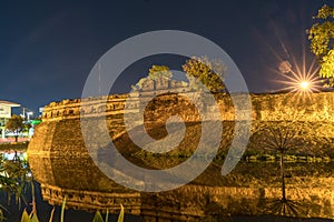 South East corner of east wall of old town wall