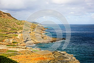 South-east Oahu coastline, Hawaii