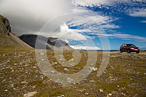 South east part of Iceland - Hvalnes cliffs