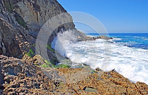 South end of Thousand Steps Beach, Laguna Beach, CA