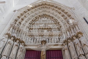 South Entrance Amiens Cathedral