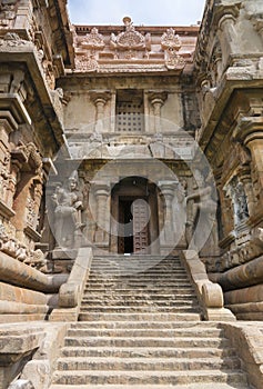 South entrance to the Karpa Graham of Gangaikunda Temple.