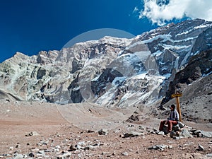 South face of Aconcagua