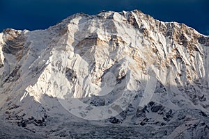 South face of Annapurna I from Annapurna Base Camp, Annapurna Sanctuary, Kaski District, Nepal