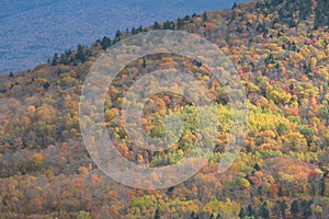 South face of Hurricane Mountain from the summit of Black Cap, White Mountains, New Hampshire