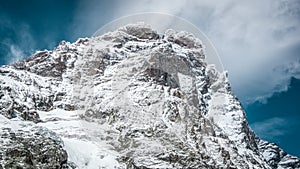 South face of the Matterhorn.