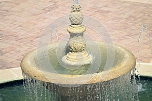 South Florida lux hotel rotunda fountain
