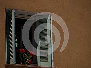 South France tipical house window