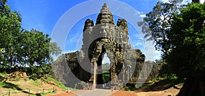 South gate, Angkor Thom, Cambodia