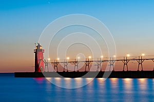 South Haven Lighthouse.