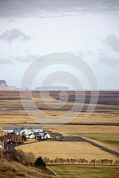 South Iceland scenery near SkÃ³gafoss