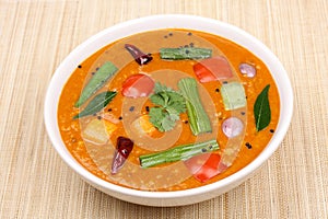 South Indian dish, Sambar.