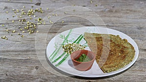 SOUTH INDIAN DOSA RECIPE SERVING