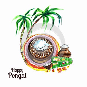 South Indian Festival Pongal Background