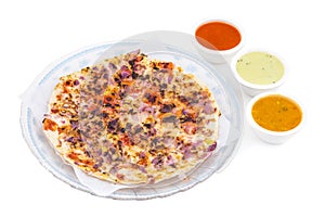 South Indian Food Spicy Uttapam