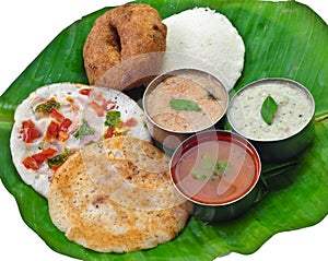 South Indian meal