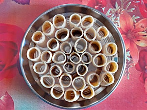 South Indian recipes is called surul murukku food item
