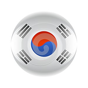 South Korea flag icon in