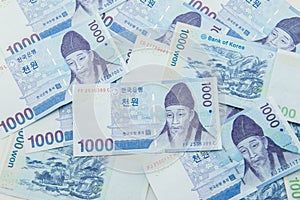 South Korean Won currency