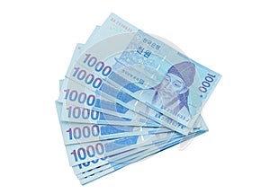 South Korean Won currency