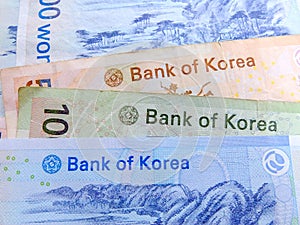 South Korean Won currency