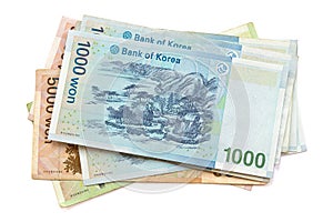 South Korean Won currency