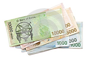 South Korean Won currency