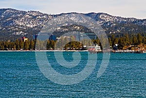 South Lake Tahoe in winter