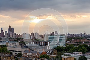 South London towards the West as seen from Camberwell photo